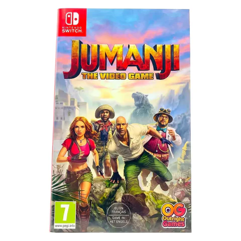 Jumanji: The Video Game (Nintendo Switch) — Losse cartridge, Goede staat — origineel tweedehands kopen bij Gameshop Enter